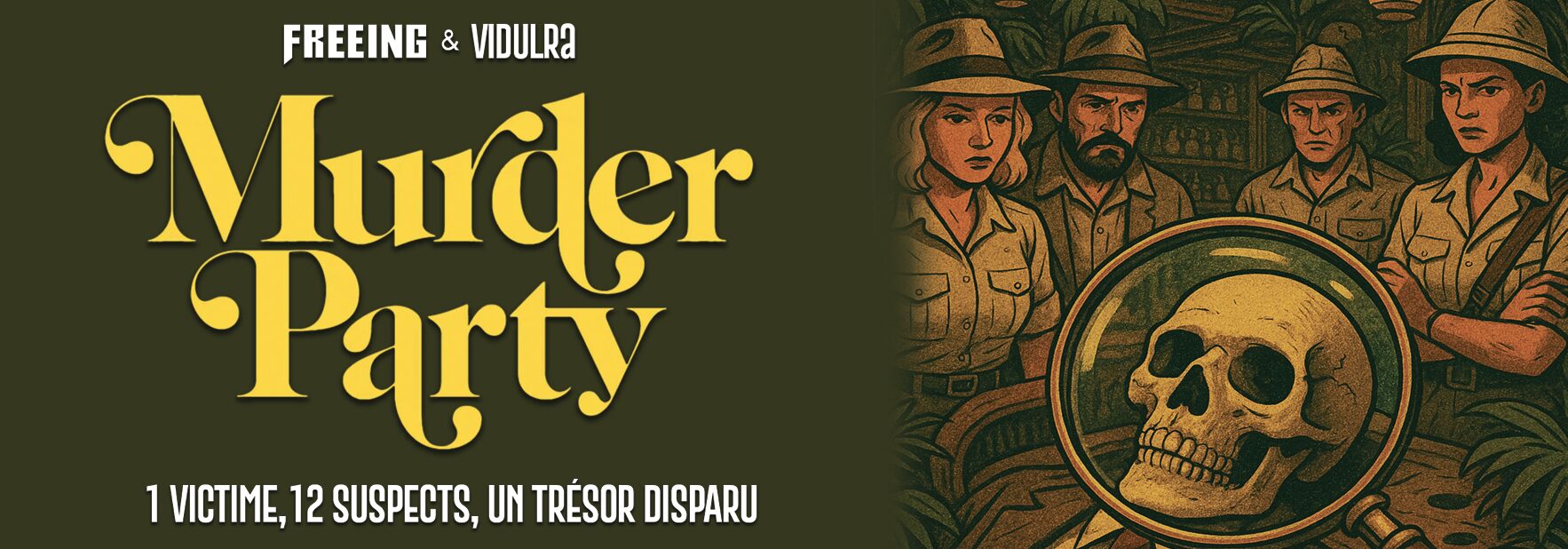 Affiche Murder Party Freeing & Vidulra