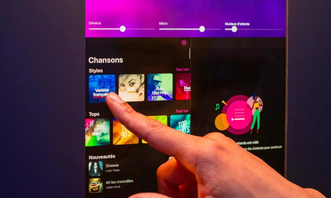 Catalogue de chansons karaoké Freeing