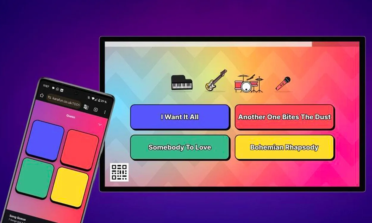 Participants profitant du karaoké chez Freeing