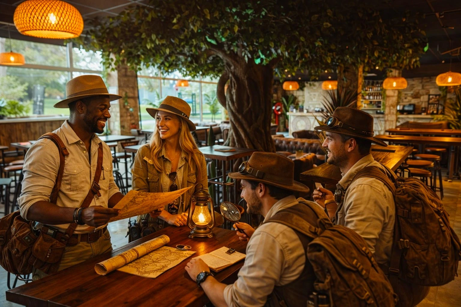 Soirée Murder Party Freeing Café