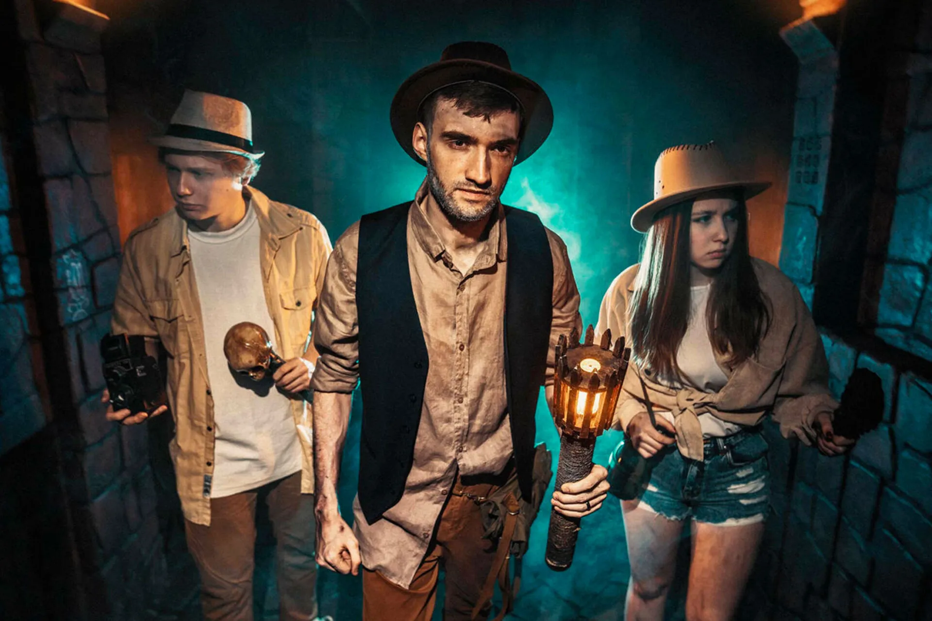 Tomb Hunter escape room at Freeing near Paris